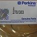 Прокладка выпускного коллектора Gasket 278/383 Perkins